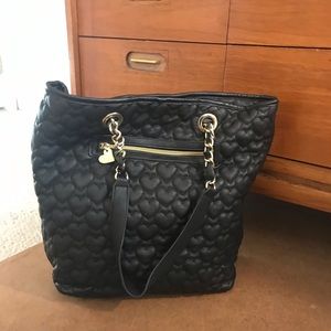 Betsey Johnson Black purse